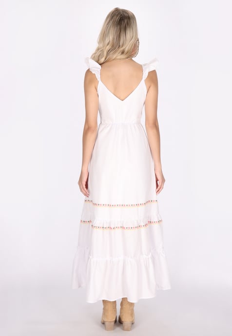 IZIA Kleid Damen Wollweiß - Image 4