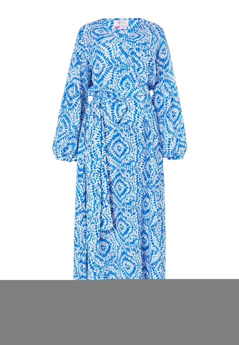 IZIA Maxikleid mit Print Damen blau - Image 1