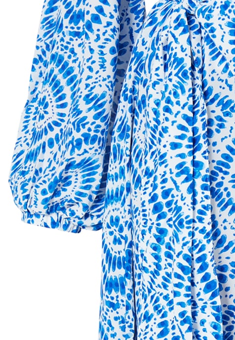 IZIA Maxikleid mit Print Damen blau - Image 3