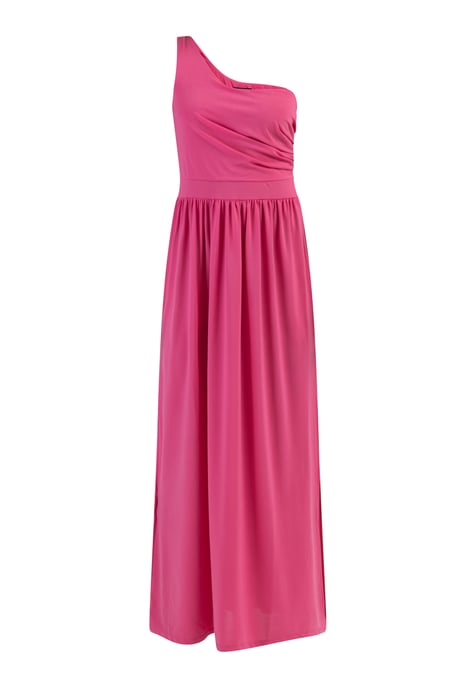 Faina One-Shoulder Maxikleid Damen Rosa - Image 1