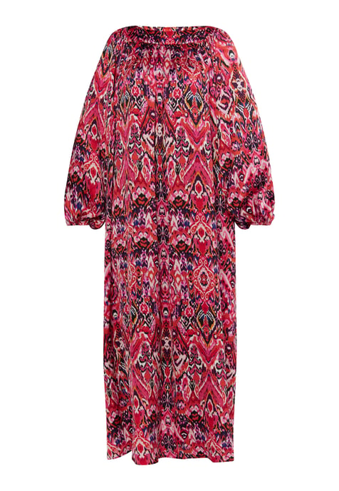 usha Maxikleid Damen Rosa Mehrfarbig - Image 1