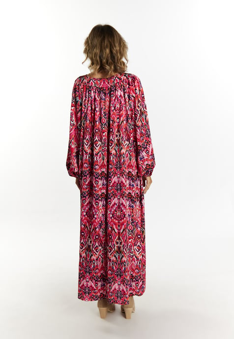 usha Maxikleid Damen Rosa Mehrfarbig - Image 3
