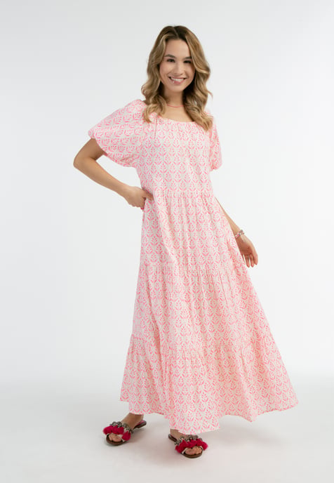 IZIA Kurzes Maxikleid Damen neonpink - Image 4