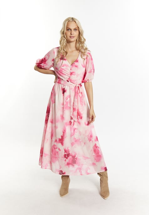 IZIA Kleid Damen Rosa Mehrfarbig - Image 4
