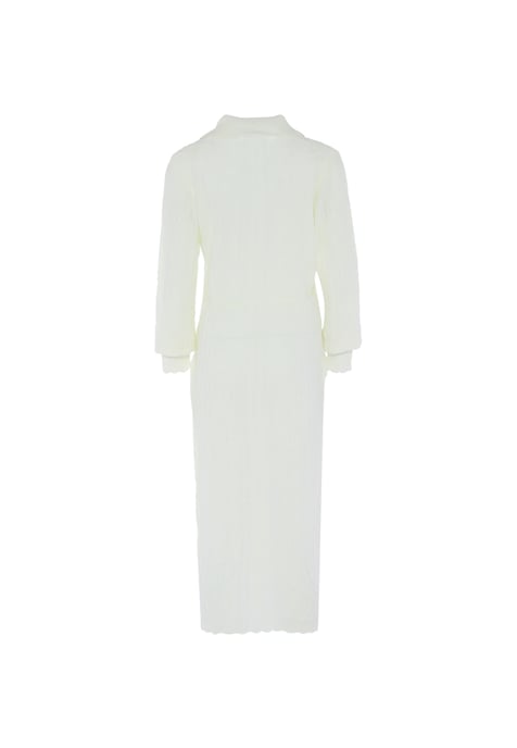 Faina Strickkleid Damen Wollweiß - Image 2