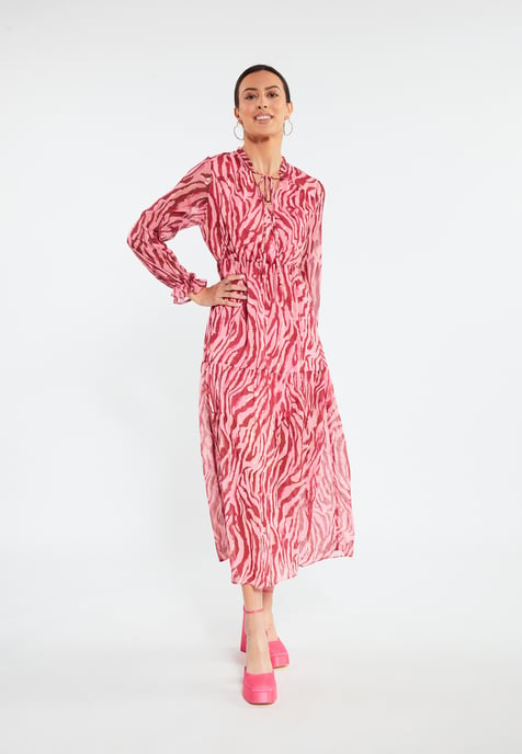 Faina Maxikleid Damen Rosa - Image 2