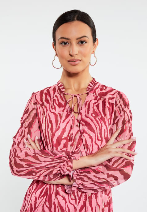 Faina Maxikleid Damen Rosa - Image 4