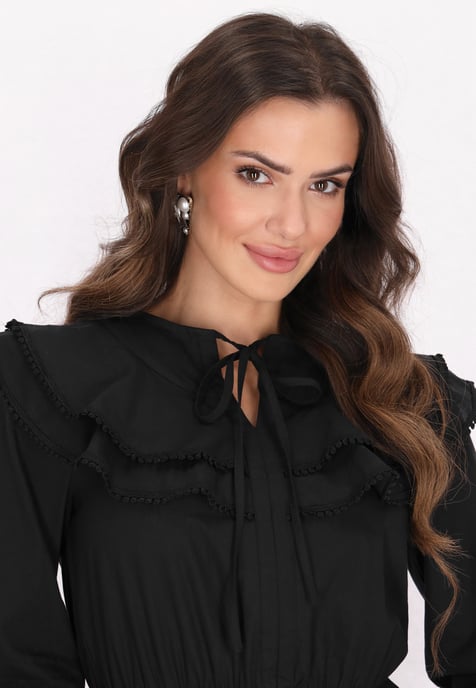 Faina Kleid Damen schwarz - Image 5