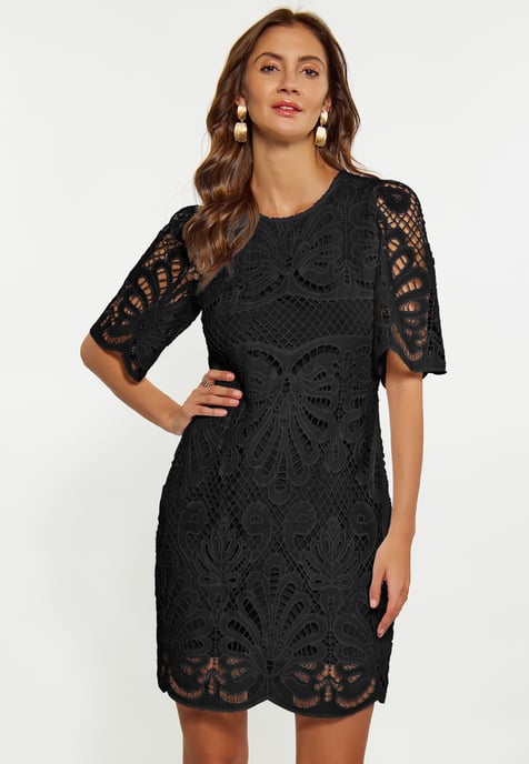 Faina Kleid Damen schwarz - Image 2
