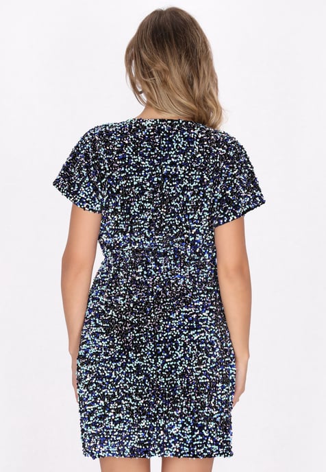 Faina Kleid Damen Blauminze - Image 4