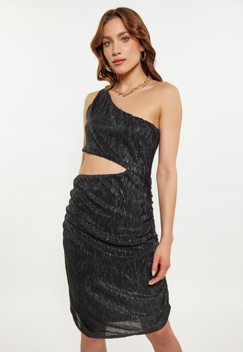 Faina Kleid Damen schwarz - Image 3
