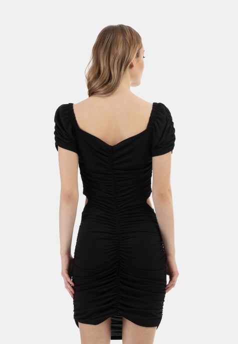 Faina Minikleid Damen schwarz - Image 4