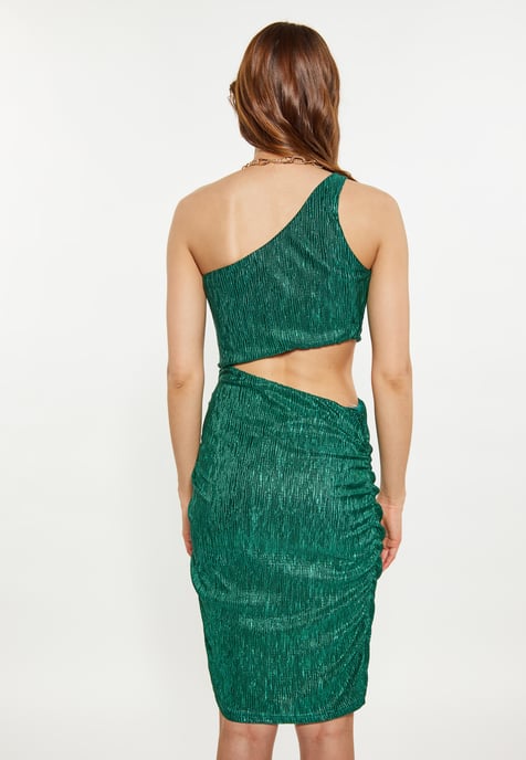 Faina Kleid Damen dunkelgrün - Image 4