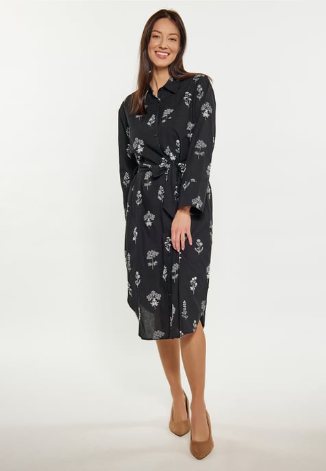 usha Kleid Damen schwarz - Image 3
