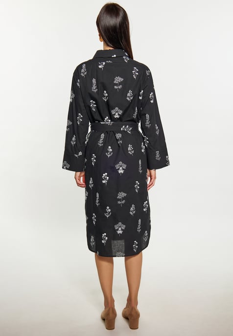 usha Kleid Damen schwarz - Image 4
