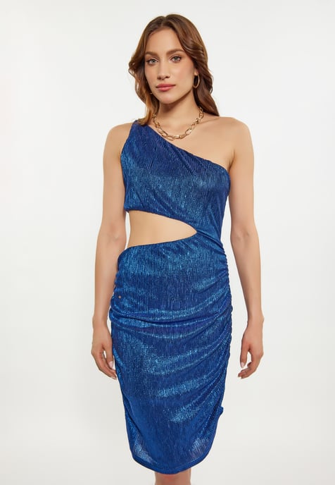 Faina Kleid Damen blau - Image 3