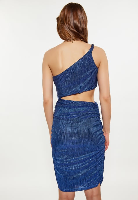 Faina Kleid Damen blau - Image 4