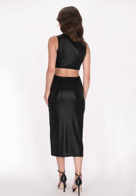 Faina Kleid Damen schwarz - Image 4