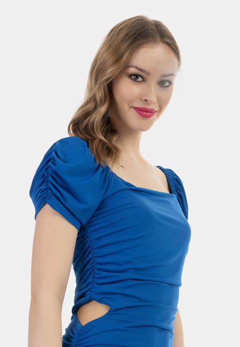Faina Minikleid Damen KÖNIGSBLAU - Image 5