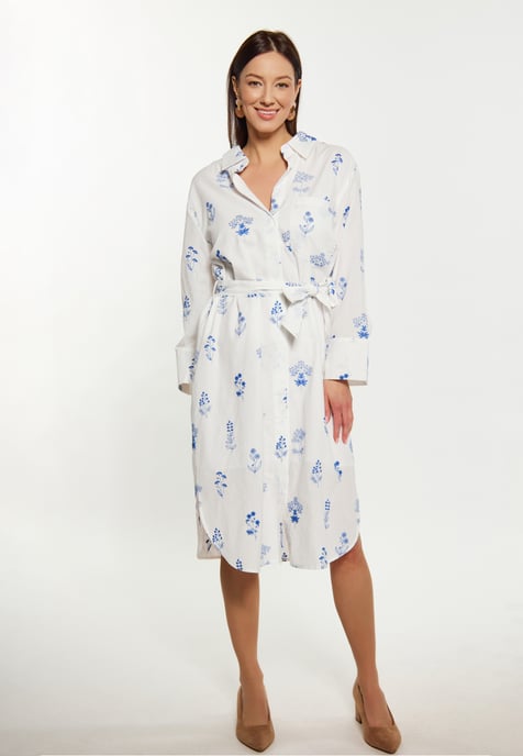 usha Kleid Damen weiss - Image 2