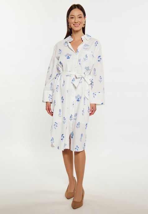 usha Kleid Damen weiss - Image 3