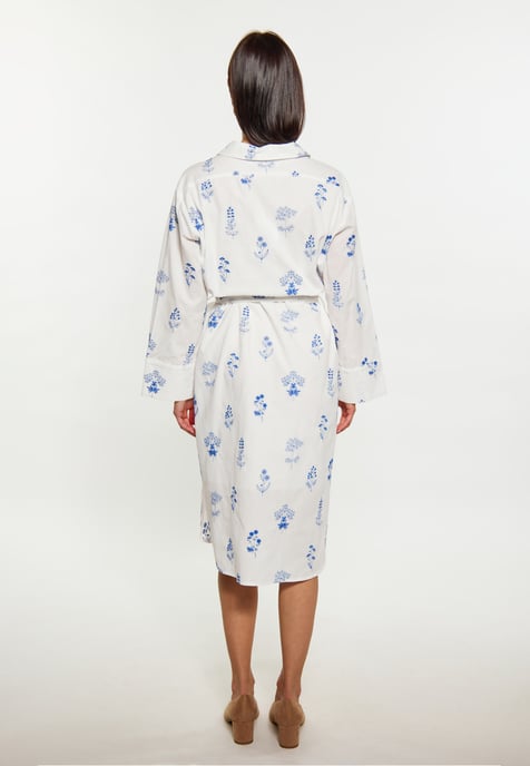 usha Kleid Damen weiss - Image 4