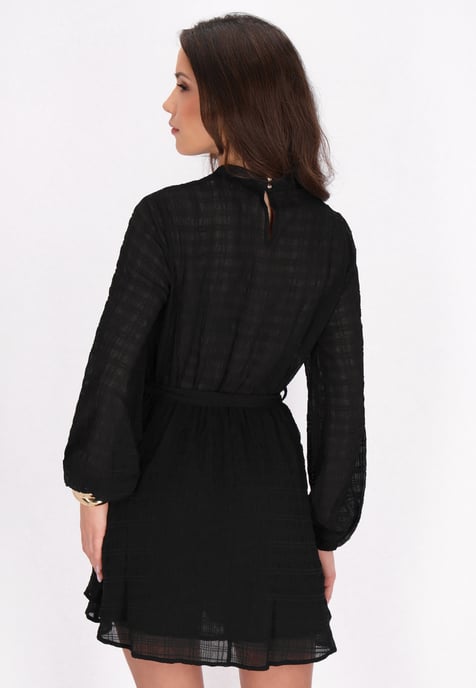 Faina Kleid Frauen Schwarz - Image 4