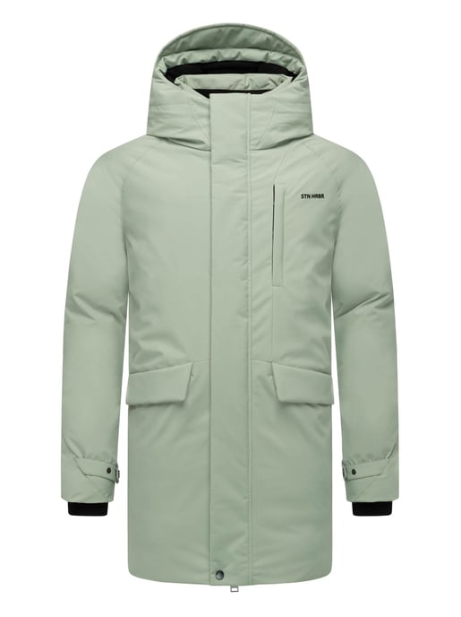 Stone Harbour Herren Winterjacke Emriis mit Fleecefutter & Kapuze - Image 2