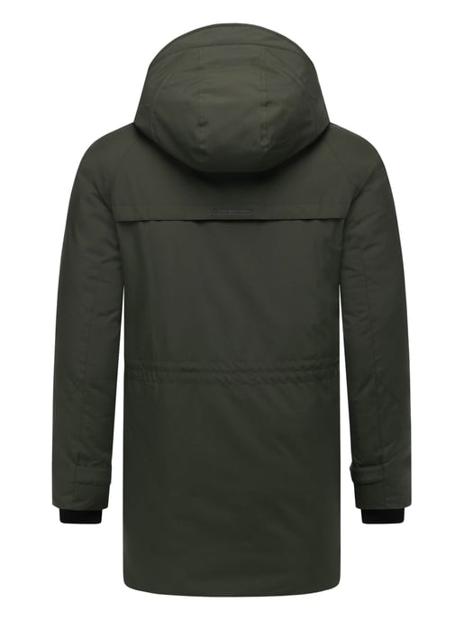 Stone Harbour Herren Winterjacke Emriis mit Fleecefutter & Kapuze - Image 4