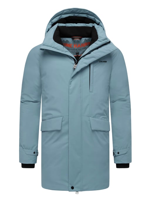 Stone Harbour Herren Winterjacke Emriis mit Fleecefutter & Kapuze - Image 1