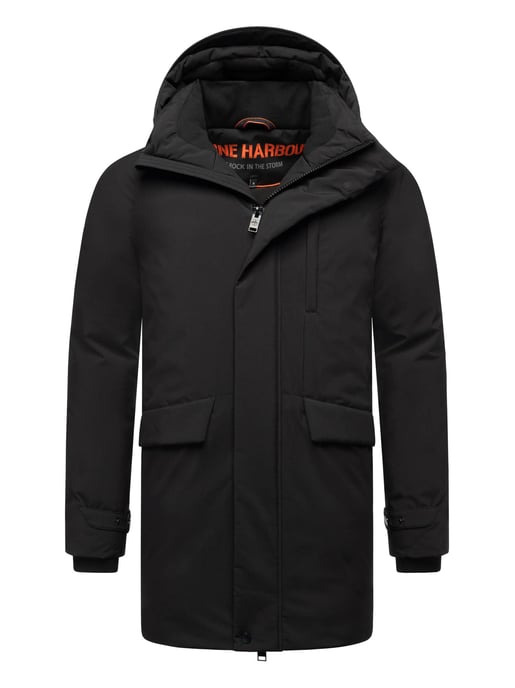 Stone Harbour Herren Winterjacke Emriis mit Fleecefutter & Kapuze - Image 1