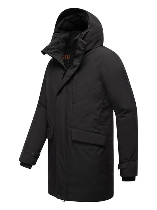 Stone Harbour Herren Winterjacke Emriis mit Fleecefutter & Kapuze - Image 3