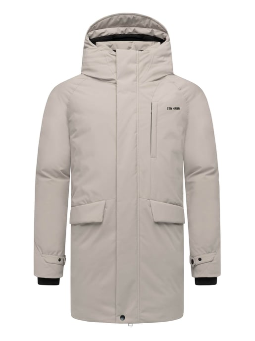 Stone Harbour Herren Winterjacke Emriis mit Fleecefutter & Kapuze - Image 2