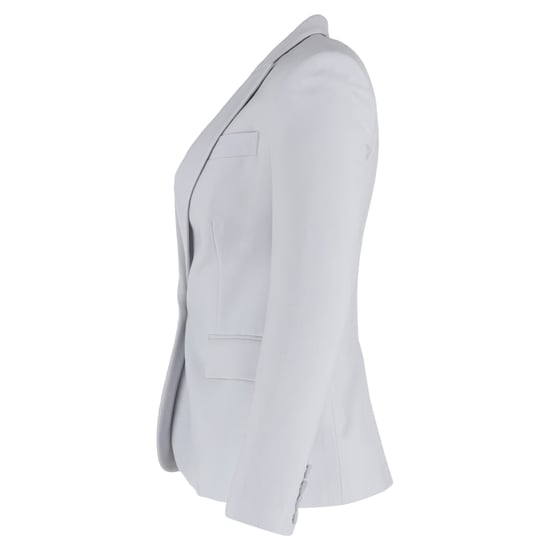 Stella McCartney Einreiher-Blazer mit Taschen aus hellblauer Viskose - Image 2
