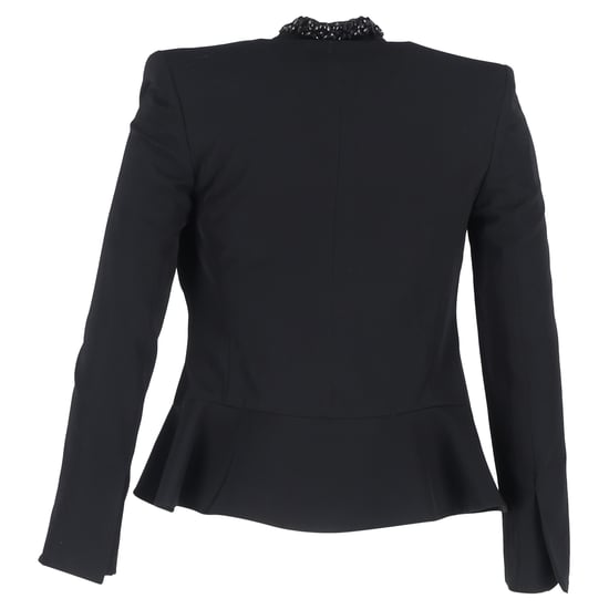 Stella McCartney Verzierter Blazer aus schwarzer Wolle - Image 3