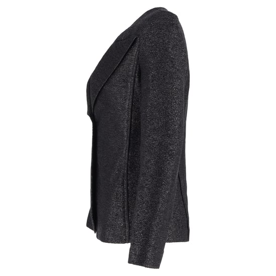Giorgio Armani Ein-Knopf-Blazer aus schwarzem Polyamid - Image 2