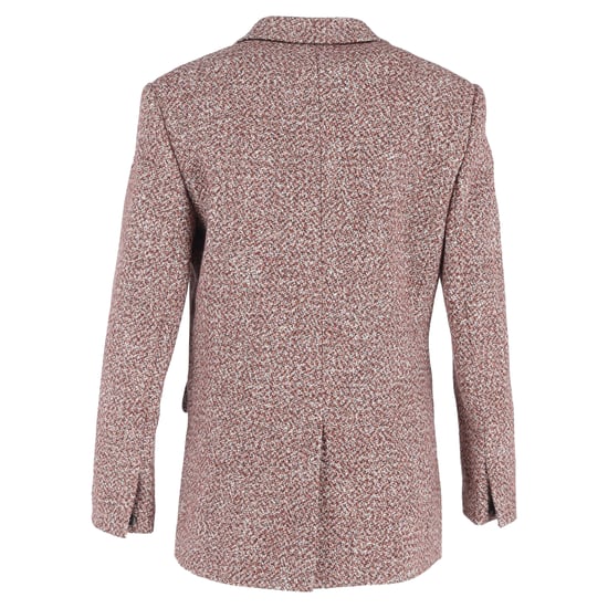 Chloé Einreihiger Tweed-Blazer mit Taschen aus mehrfarbiger Wolle - Image 3
