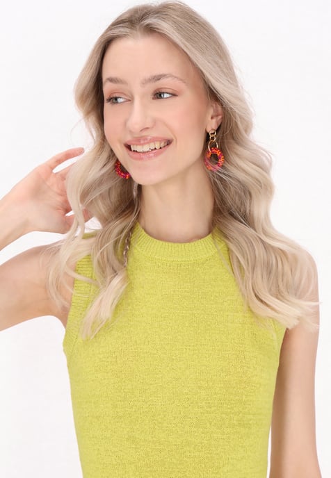 IZIA Kleid Frauen Grün - Image 4