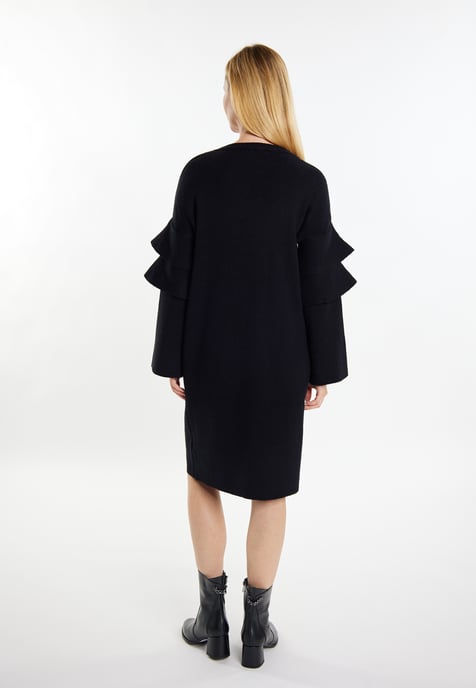 usha Strickkleid Damen schwarz - Image 3
