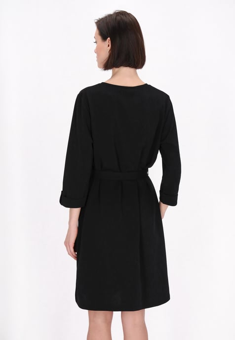 usha Kleid Frauen Schwarz - Image 4