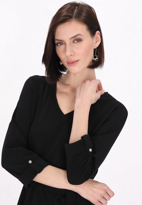 usha Kleid Frauen Schwarz - Image 5