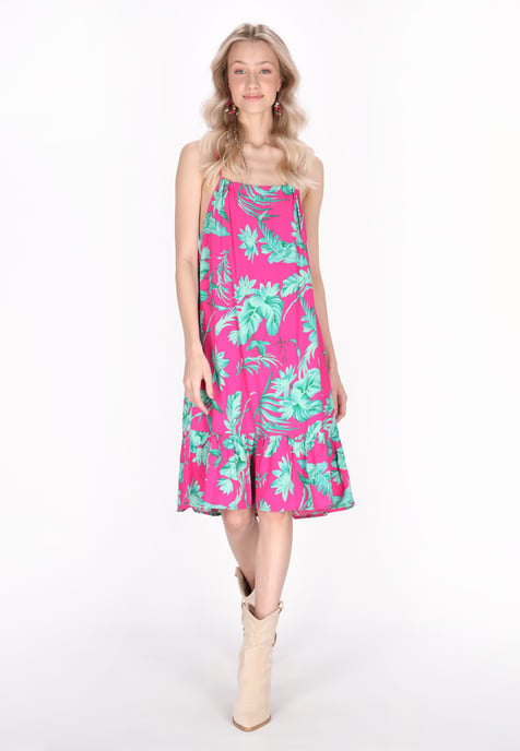 IZIA Kleid Frauen rosa türkis - Image 2