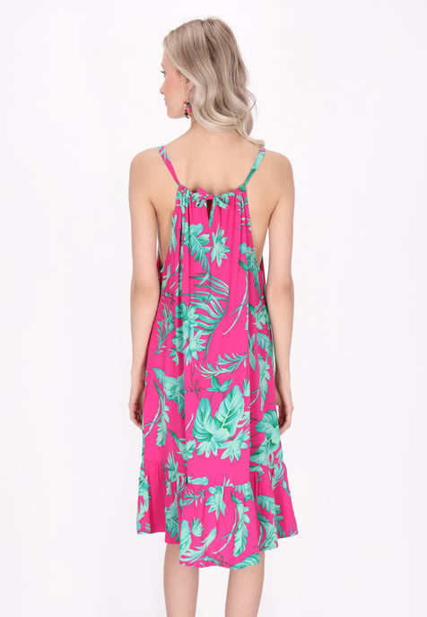 IZIA Kleid Frauen rosa türkis - Image 4