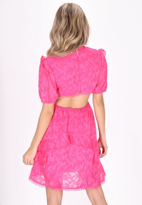 IZIA Kleid Frauen Fuchsie - Image 4