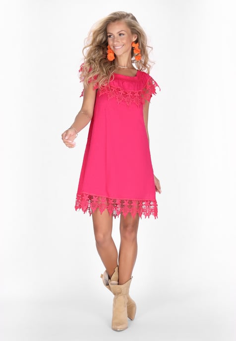 IZIA Kleid Frauen Fuchsie - Image 2