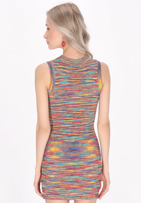 IZIA Kleid Frauen blau mehrfarbig - Image 3