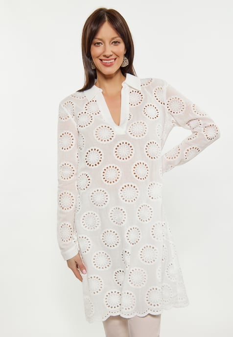 usha Kleid Damen weiss - Image 3