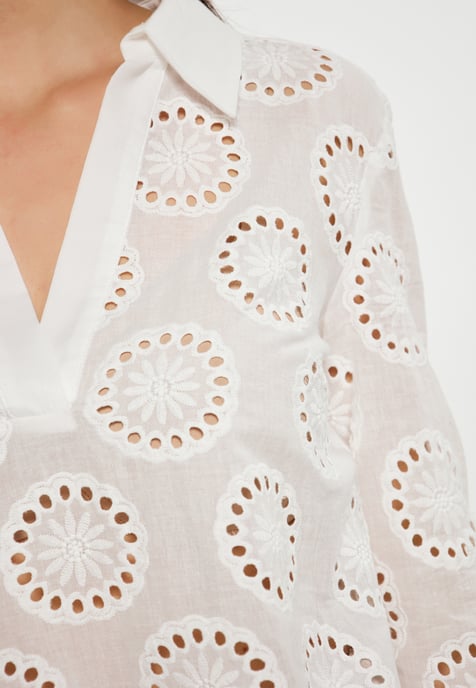 usha Kleid Damen weiss - Image 5
