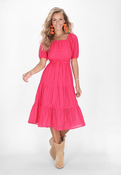 IZIA Kleid Frauen Fuchsie - Image 2