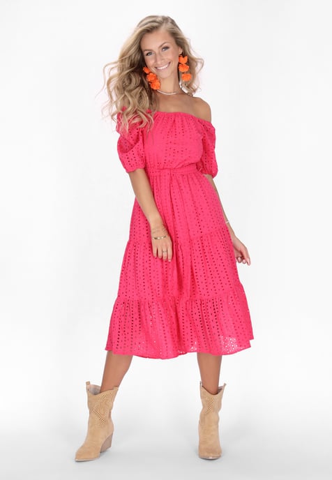 IZIA Kleid Frauen Fuchsie - Image 3